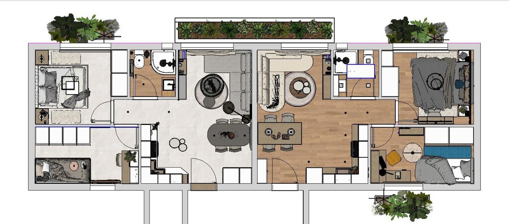 Квартира в Афинах, Греция, 44 м² - фото 14