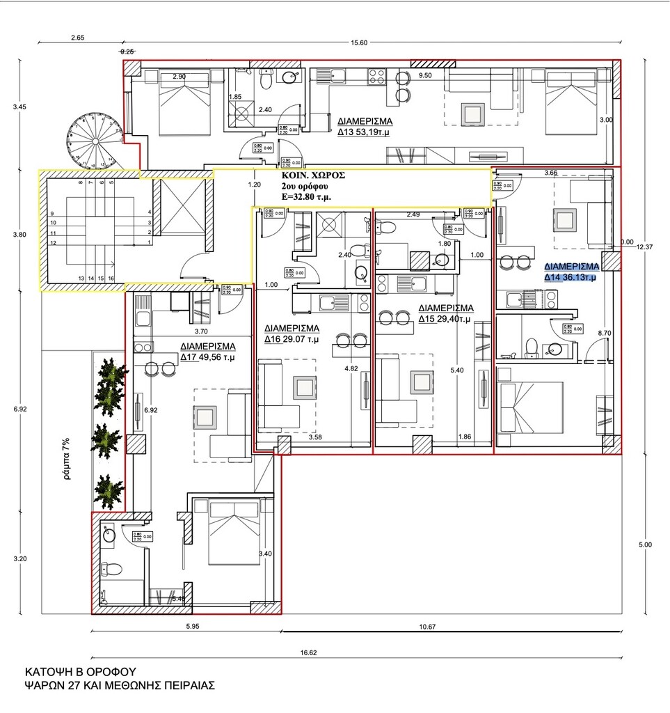 Квартира в Афинах, Греция, 36 м² - фото 18