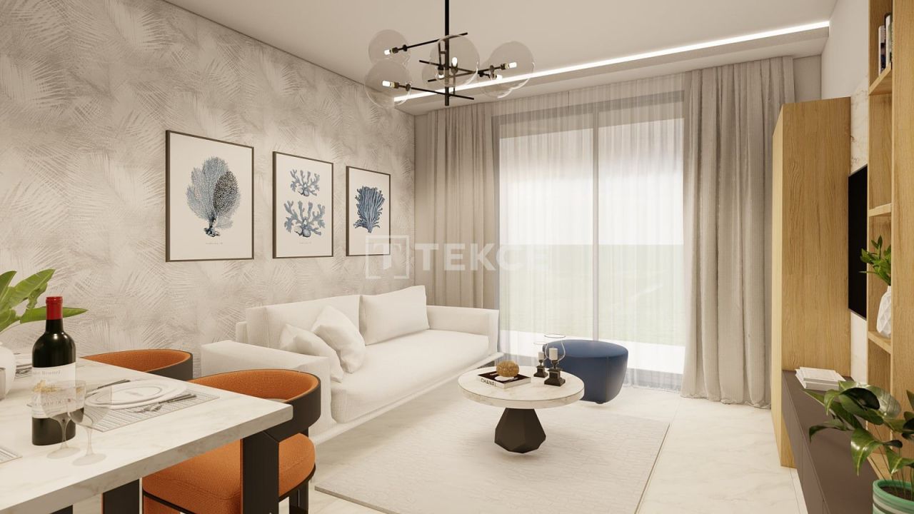 Апартаменты в Алании, Турция, 57 м² - фото 10