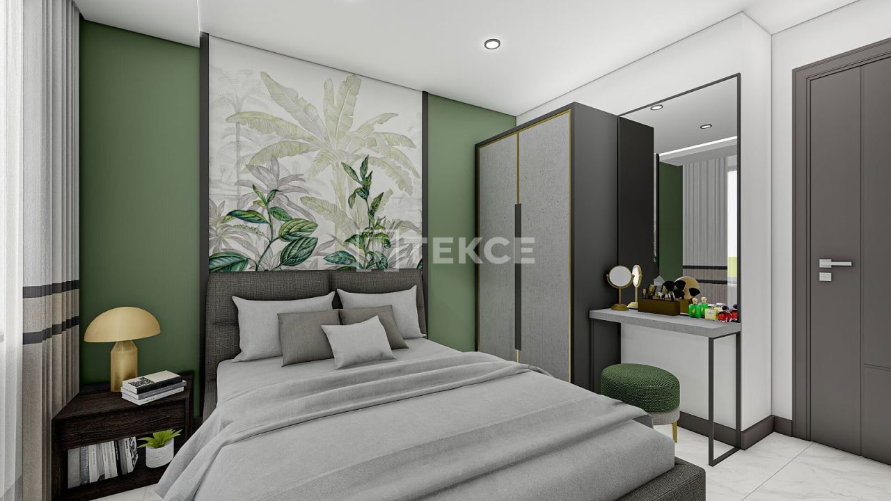 Апартаменты в Алании, Турция, 57 м² - фото 11
