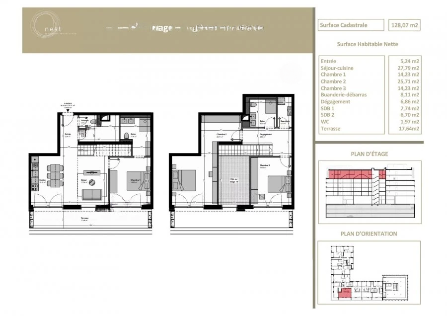 Квартира в Люксембурге, Люксембург, 128 м² - фото 2