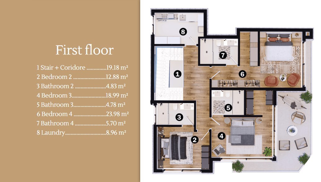 Дом в Умаге, Хорватия, 232.91 м² - фото 9