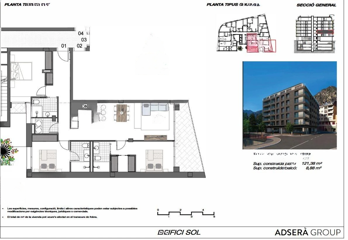 Квартира в Андорра-ла-Велье, Андорра, 130 м² - фото 4