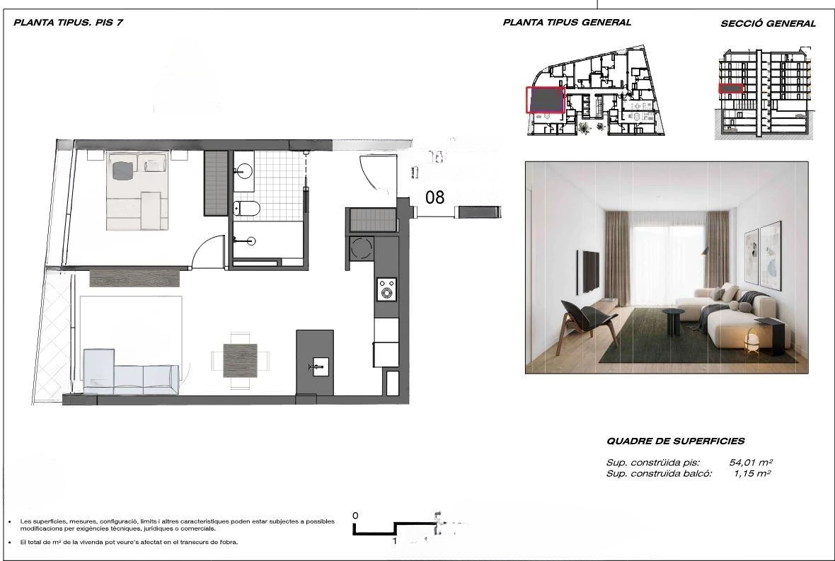 Квартира в Андорра-ла-Велье, Андорра, 55 м² - фото 4