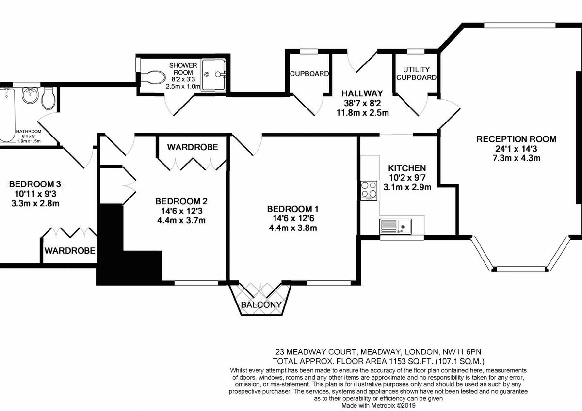 Квартира в Лондоне, Великобритания, 107 м² - фото 5