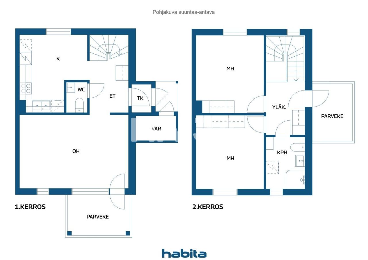 Апартаменты в Лахти, Финляндия, 77 м² - фото 2