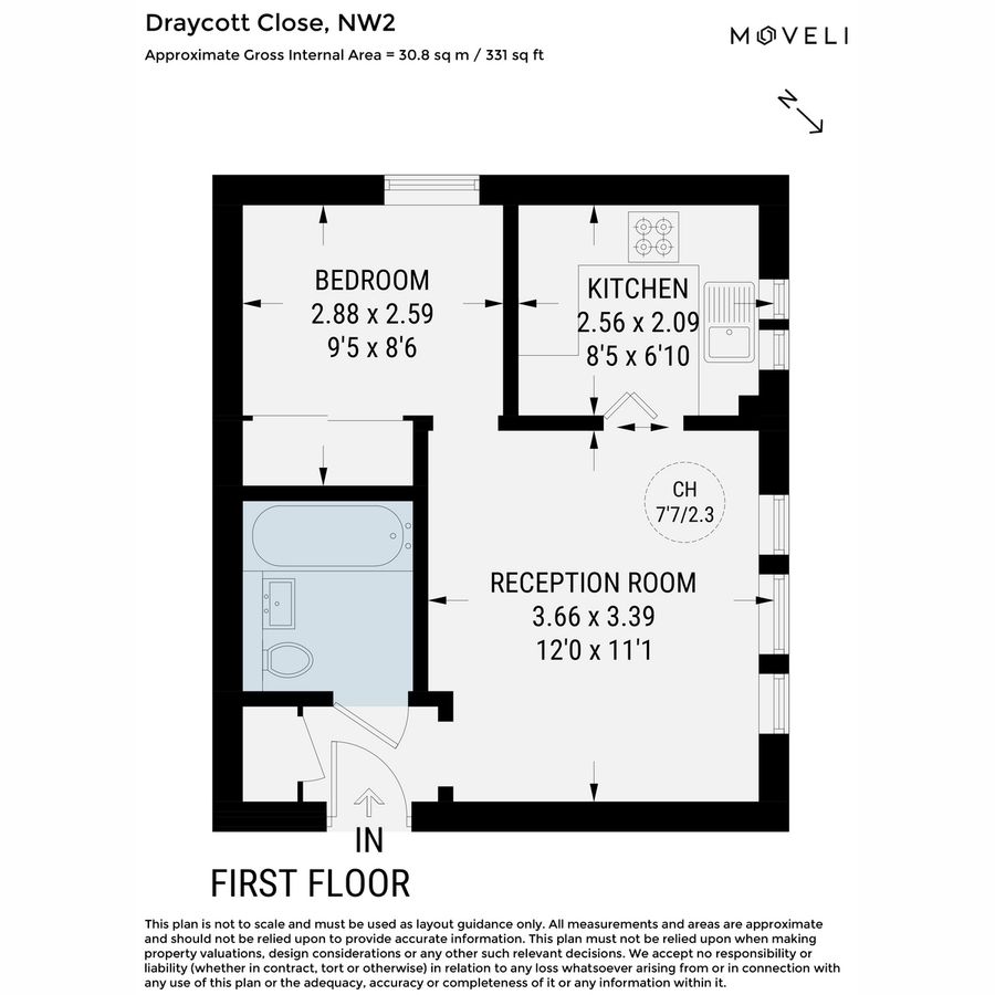 Квартира в Лондоне, Великобритания, 31 м² - фото 13