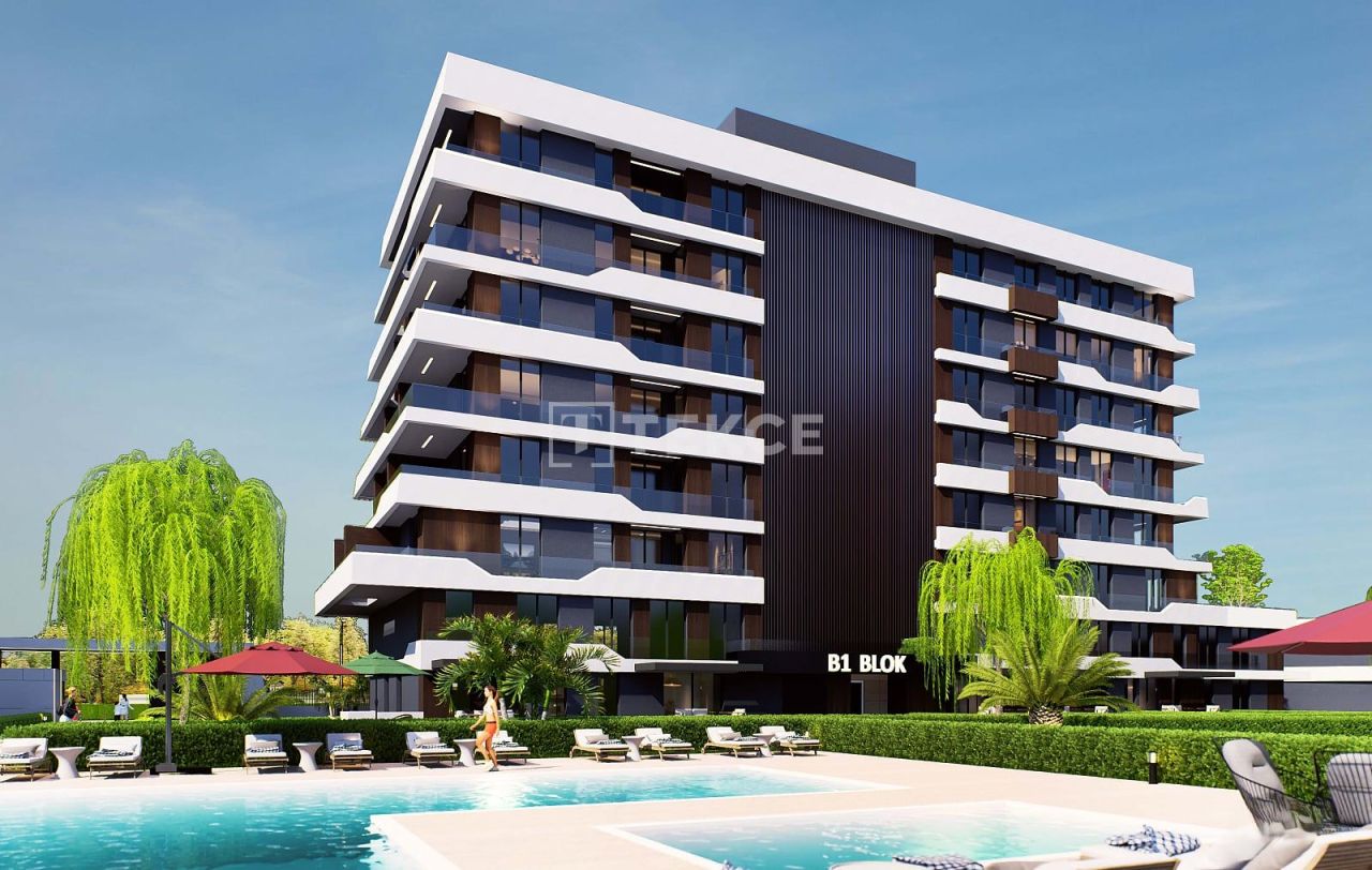 Апартаменты в Анталии, Турция, 50 м² - фото 4