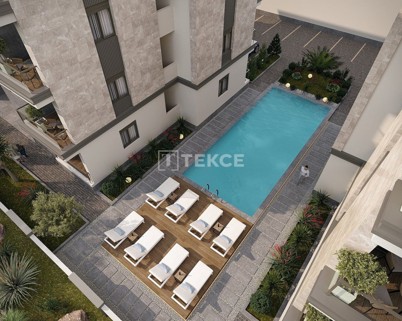 Апартаменты в Анталии, Турция, 55 м² - фото 5