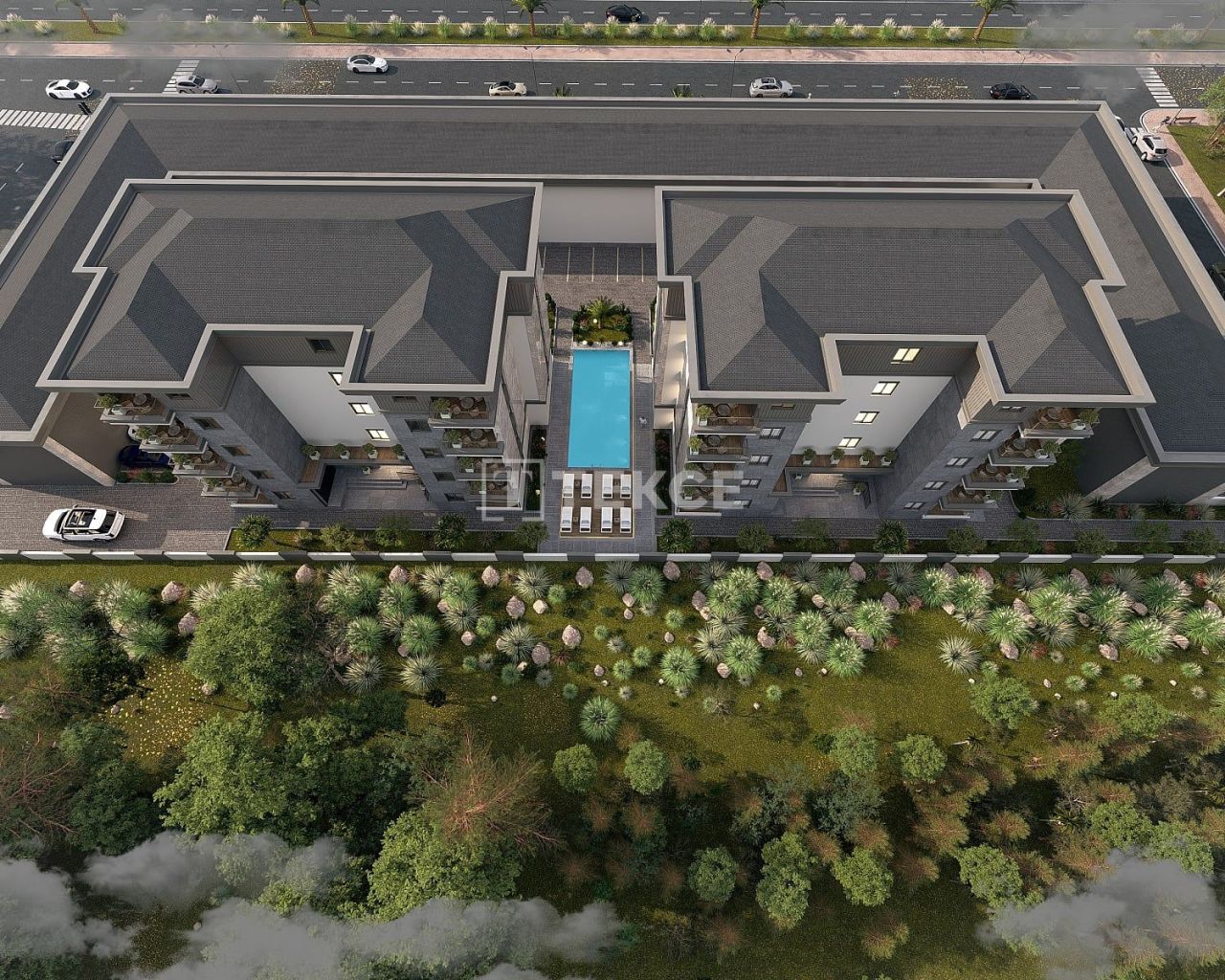 Апартаменты в Анталии, Турция, 55 м² - фото 7