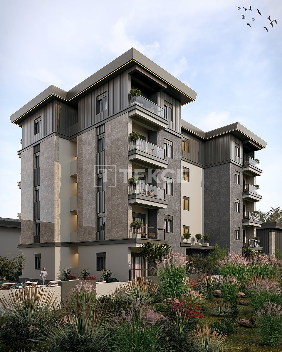 Апартаменты в Анталии, Турция, 55 м² - фото 11