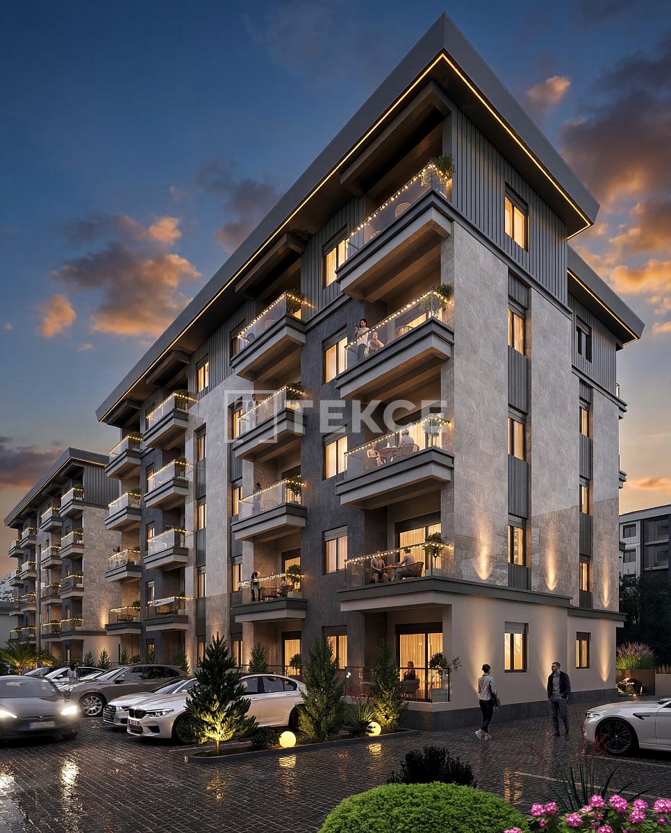 Апартаменты в Анталии, Турция, 55 м² - фото 12