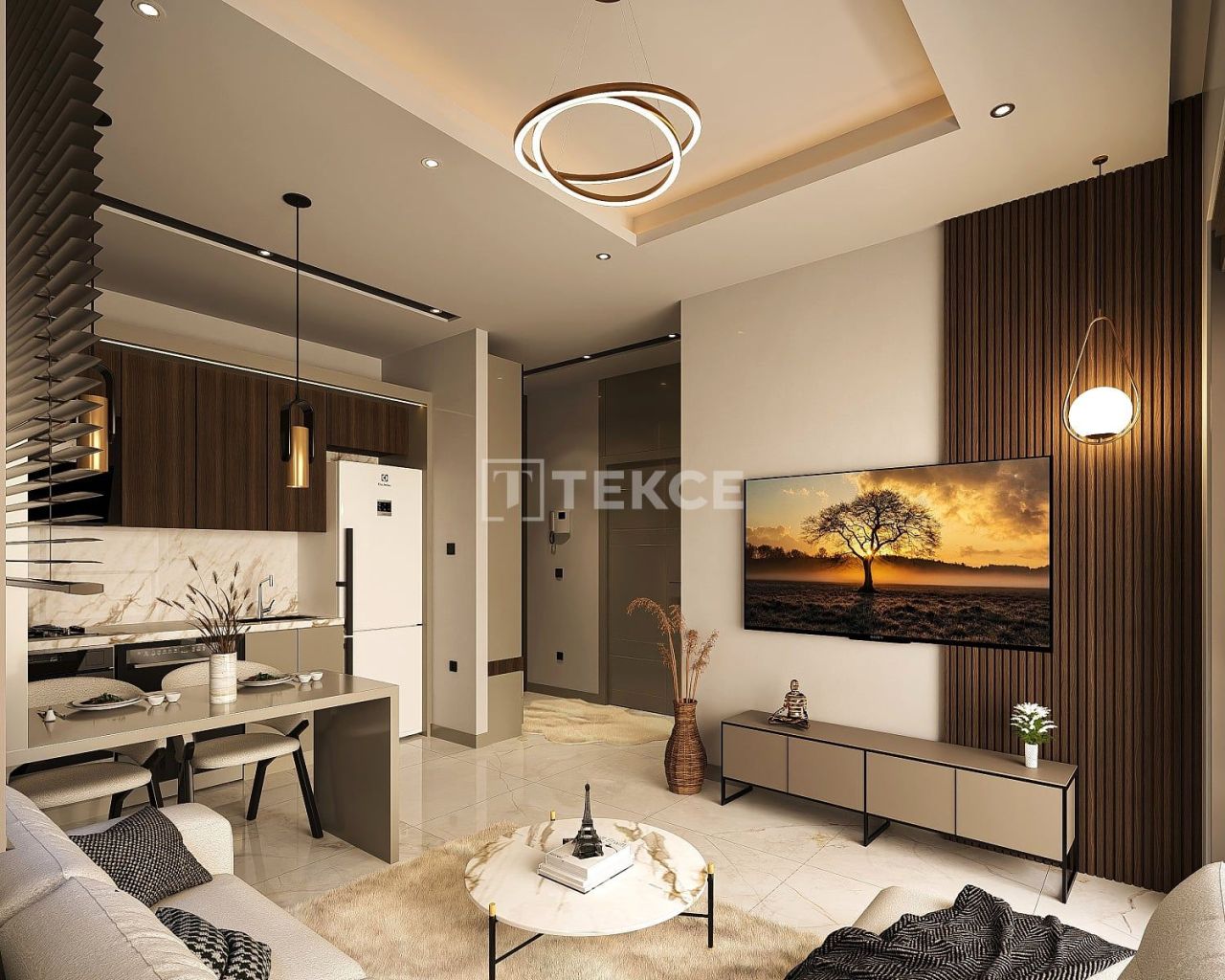 Апартаменты в Анталии, Турция, 55 м² - фото 14