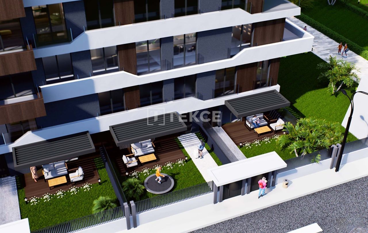 Апартаменты в Анталии, Турция, 50 м² - фото 17