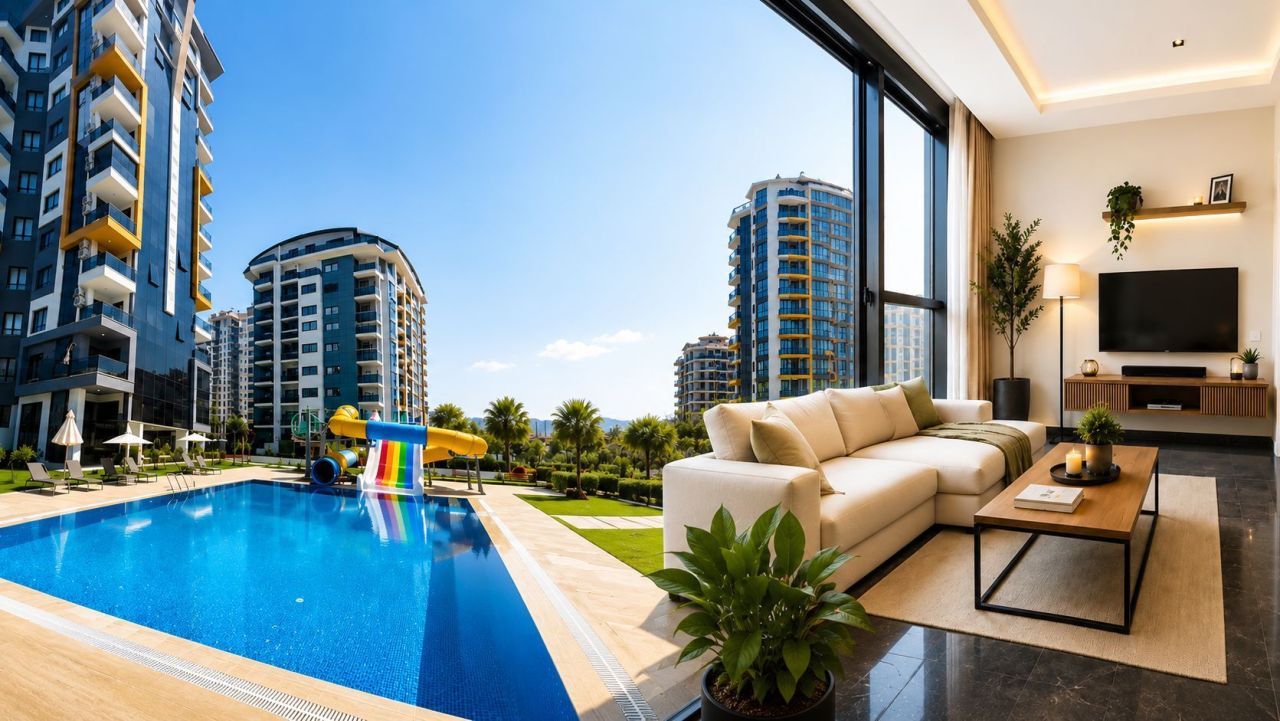 Квартира в Алании, Турция, 100 м² - фото 1