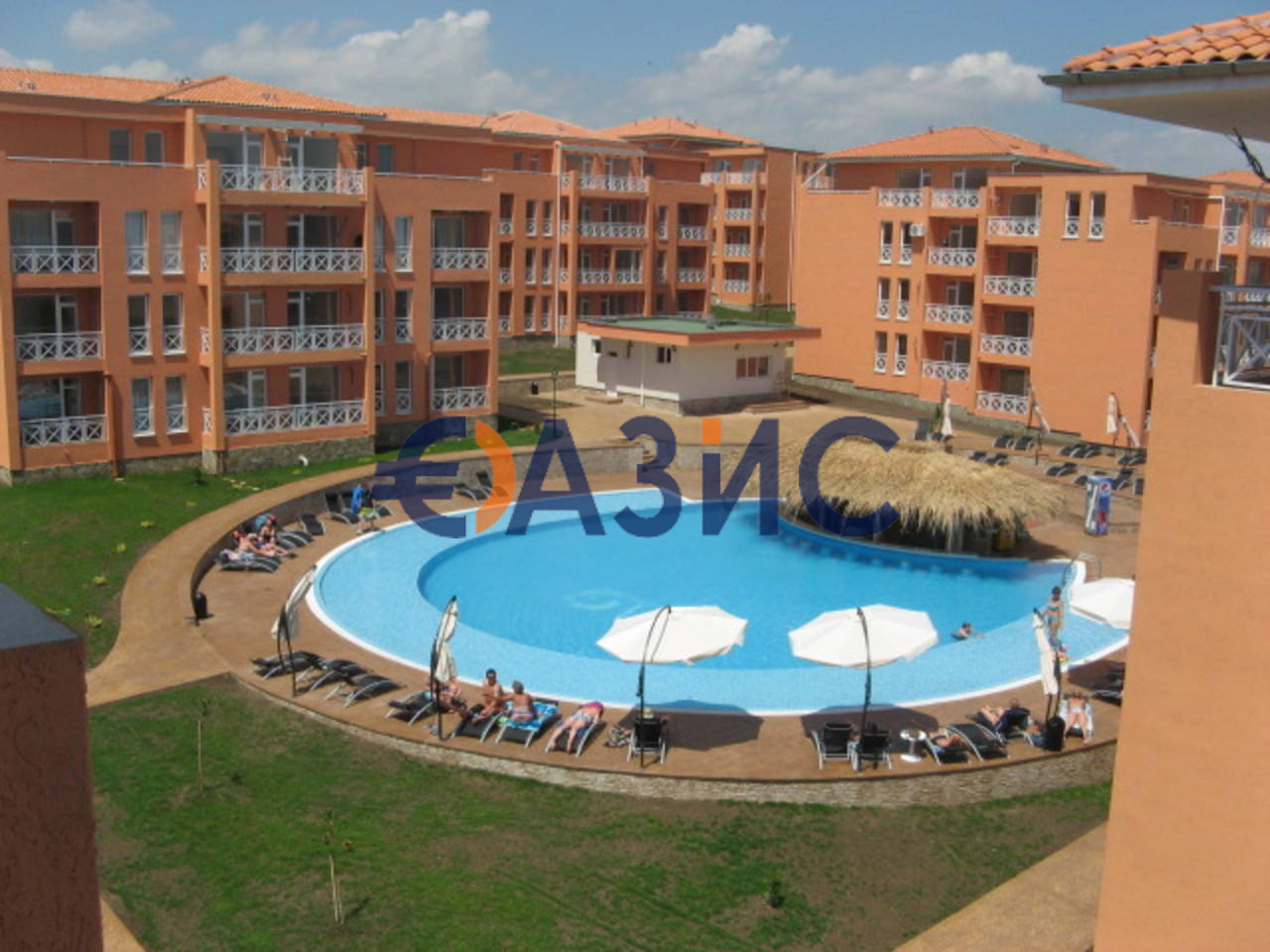 Апартаменты на Солнечном берегу, Болгария, 28 м² - фото 14