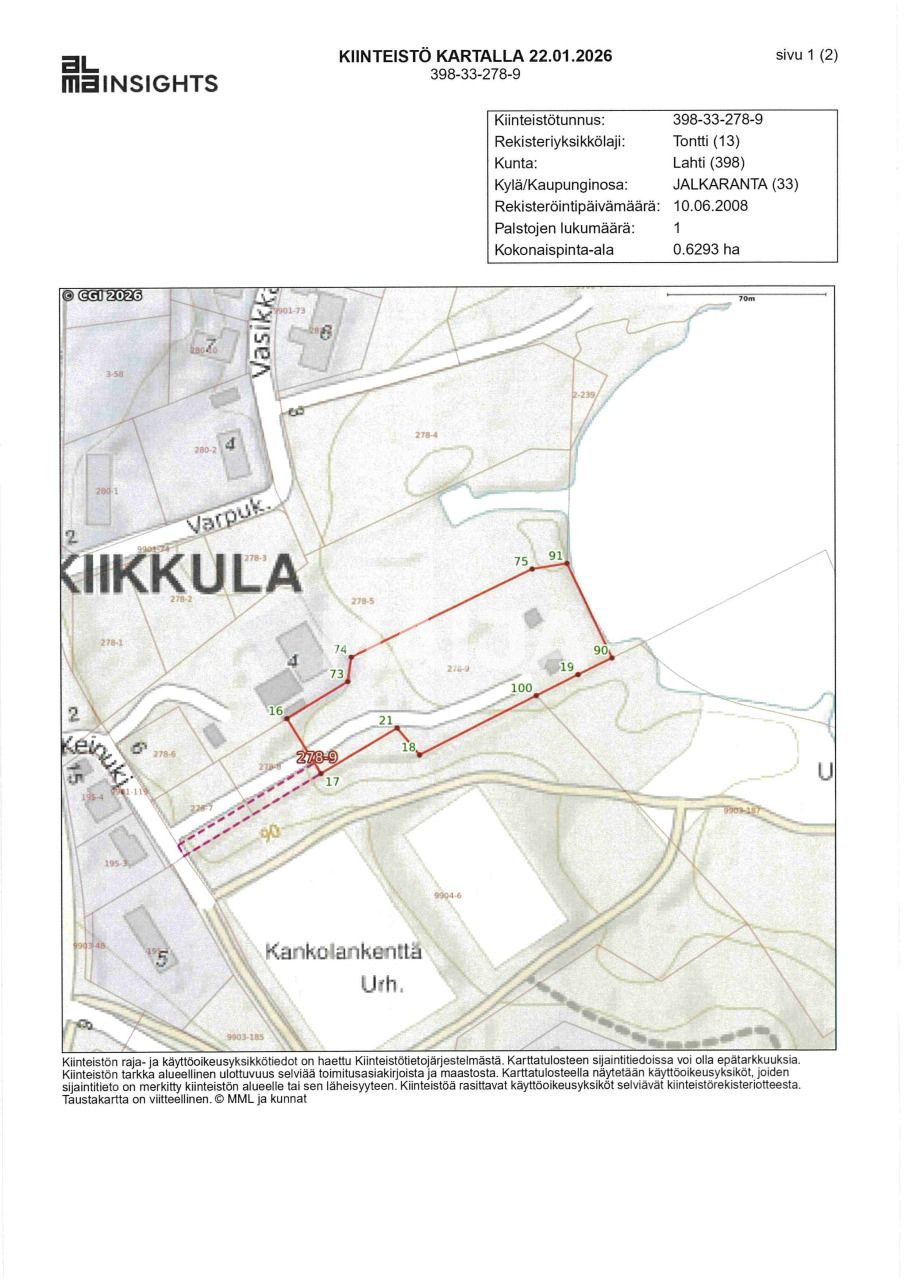 Земля в Лахти, Финляндия, 6 293 м² - фото 4