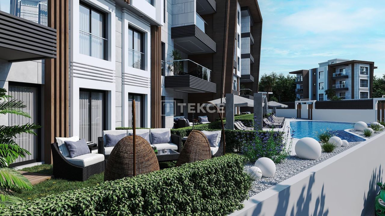 Апартаменты в Кушадасы, Турция, 75 м² - фото 14