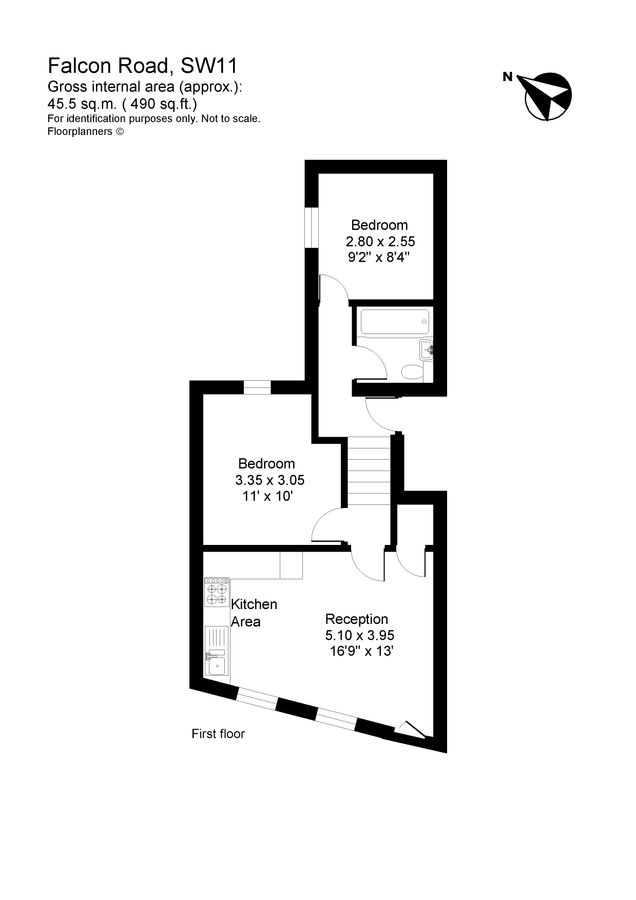Квартира в Лондоне, Великобритания, 46 м² - фото 7