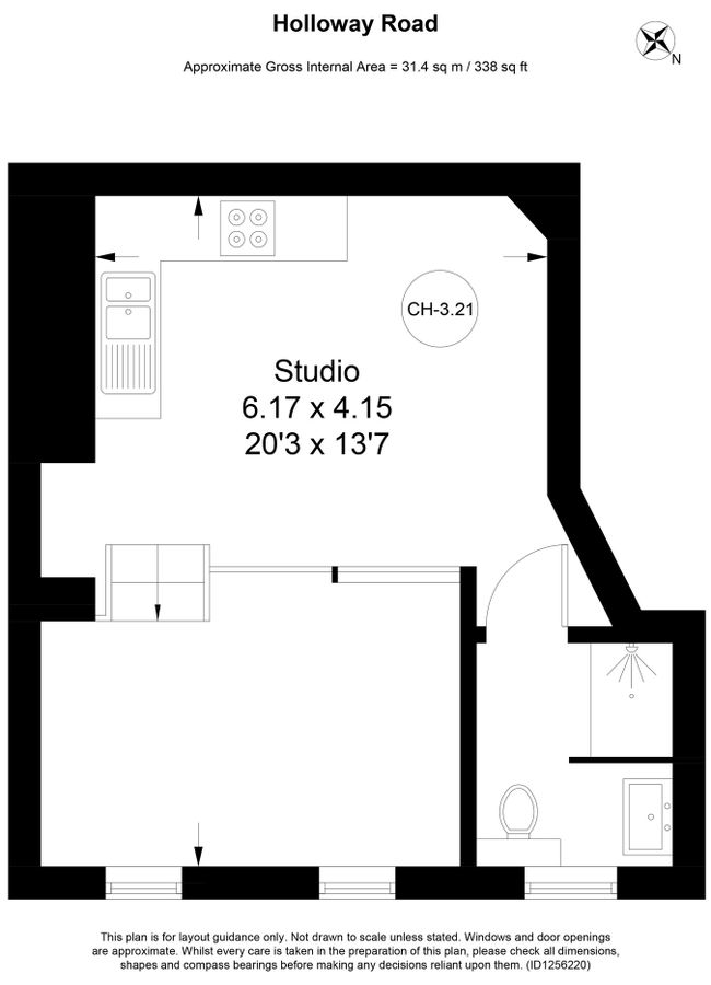 Квартира в Лондоне, Великобритания, 31 м² - фото 8