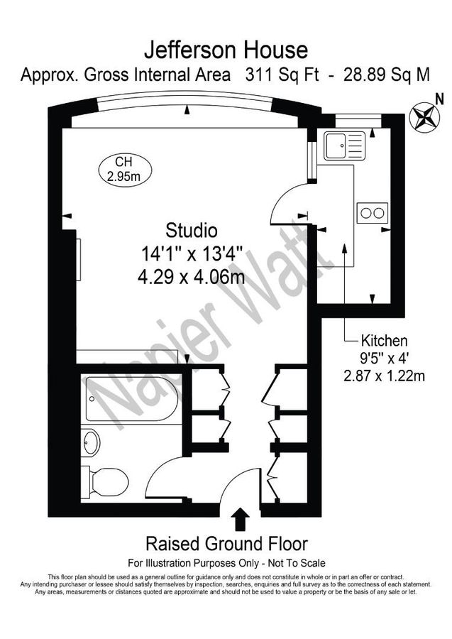 Квартира в Лондоне, Великобритания, 29 м² - фото 10
