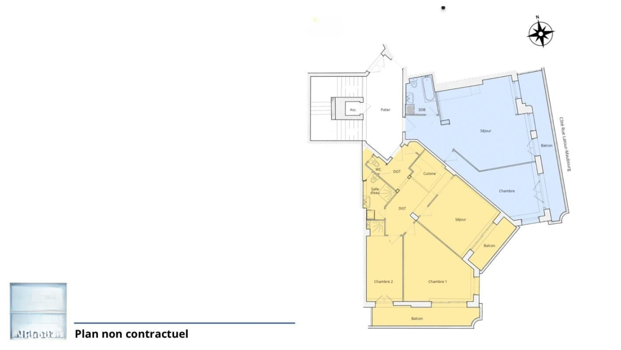 Квартира в Каннах, Франция, 121 м² - фото 11
