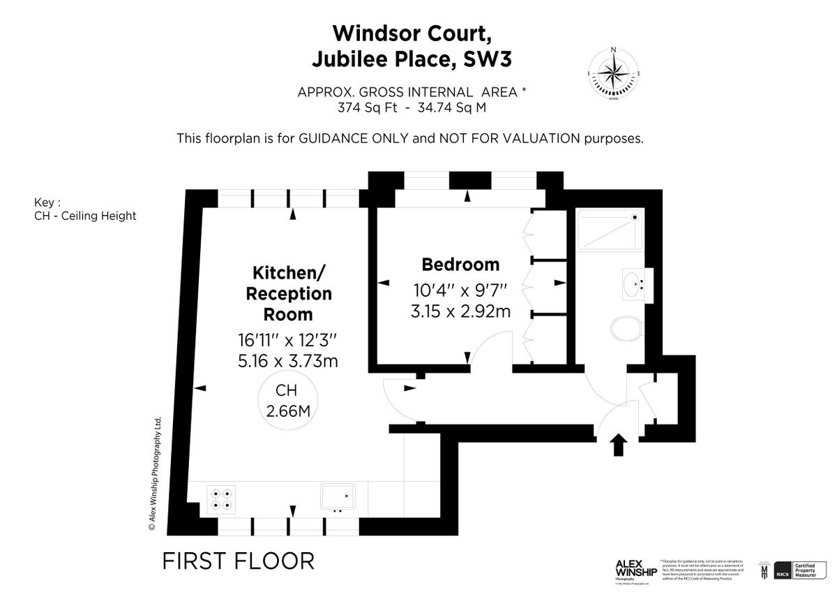 Квартира в Лондоне, Великобритания, 35 м² - фото 13