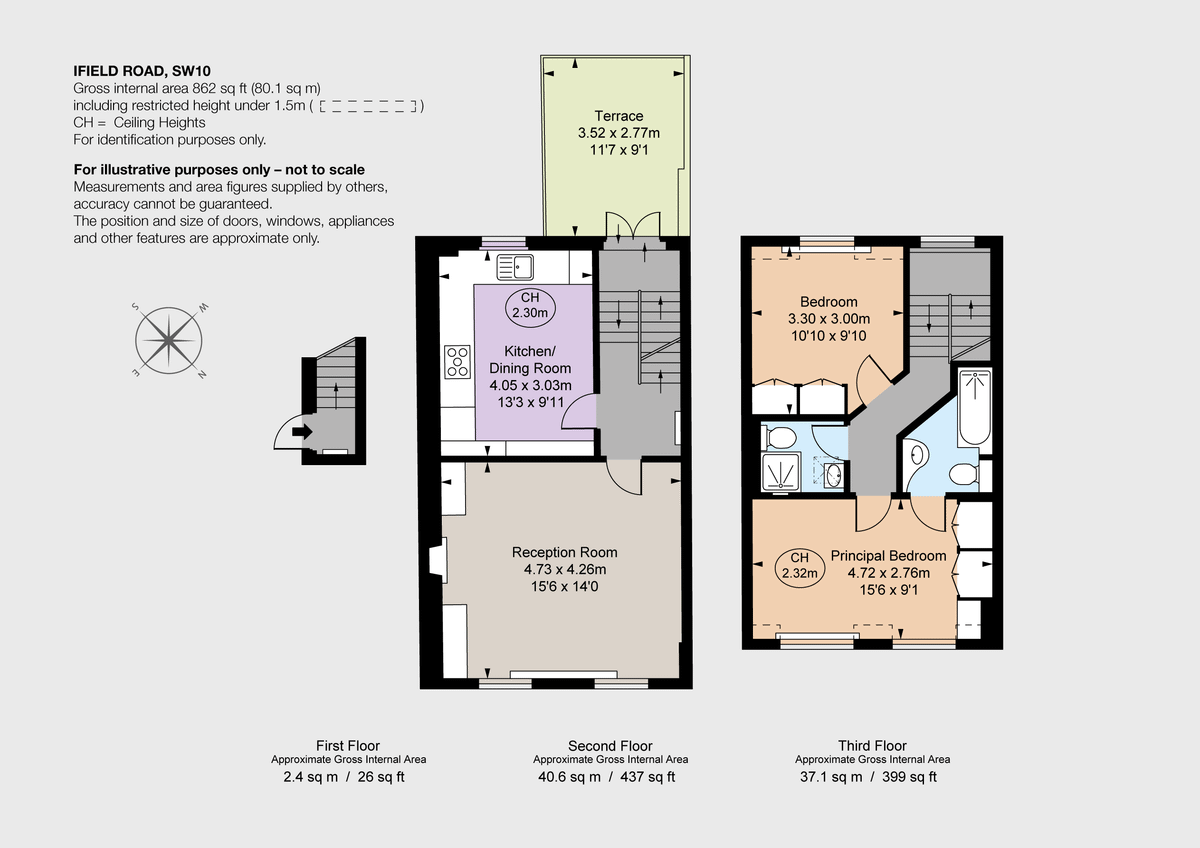 Квартира в Лондоне, Великобритания, 80 м² - фото 15