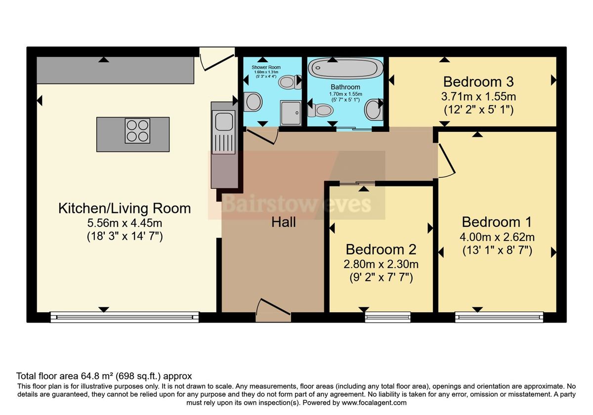 Квартира в Лондоне, Великобритания, 65 м² - фото 15