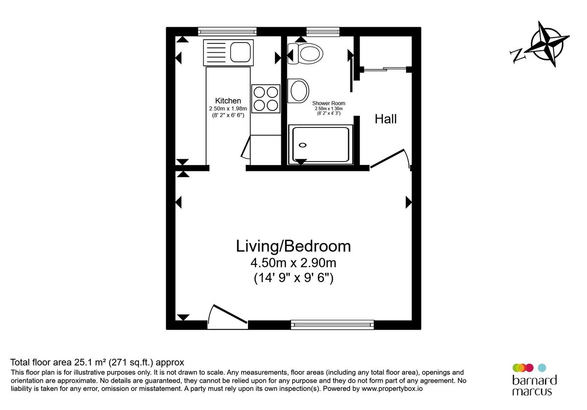 Квартира в Лондоне, Великобритания, 25 м² - фото 17
