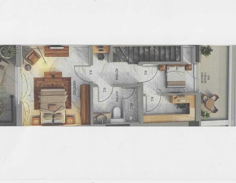 Мезонет в Ситонии, Греция, 72 м² - фото 3