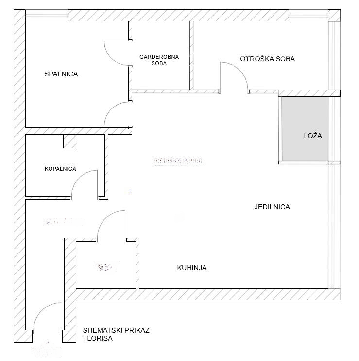 Квартира в Любляне, Словения, 75 м² - фото 9