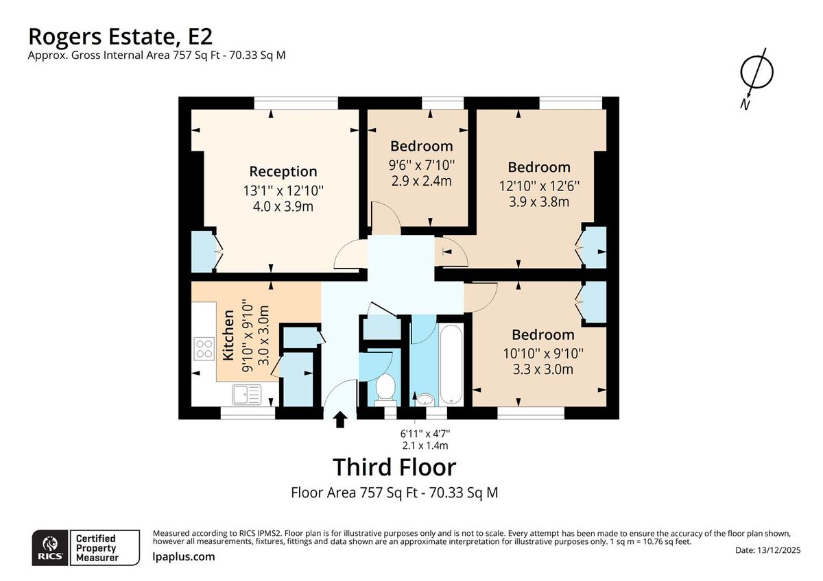 Квартира в Лондоне, Великобритания, 70 м² - фото 18