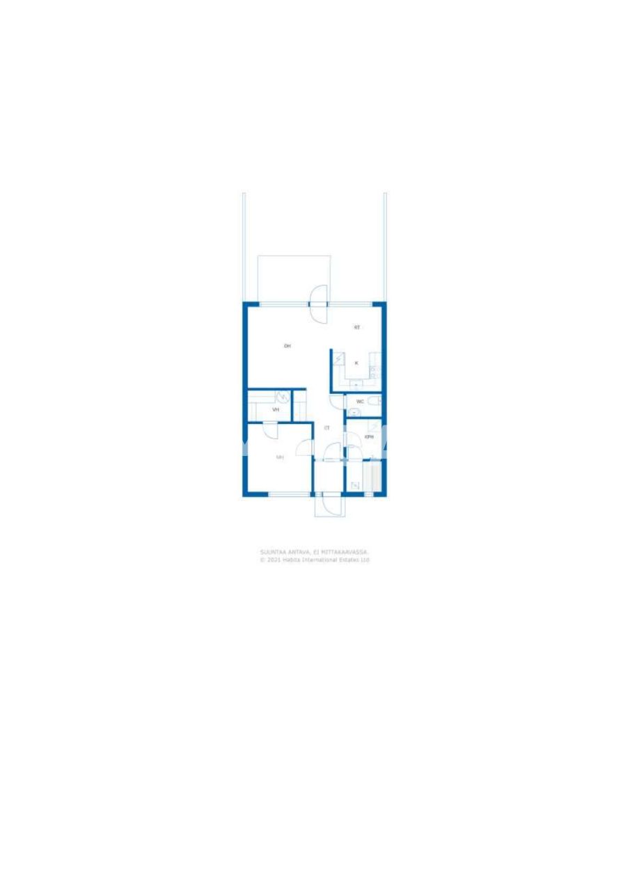 Квартира в Иматре, Финляндия, 52 м² - фото 2