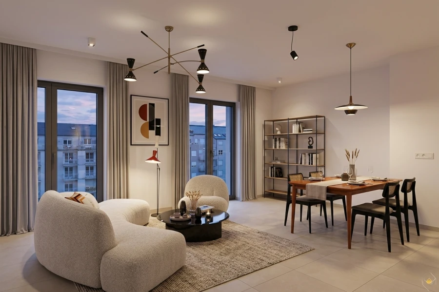 Квартира в Люксембурге, Люксембург, 116 м² - фото 2