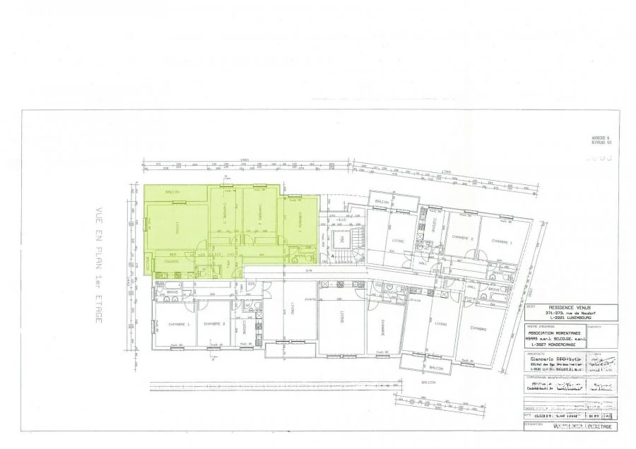 Квартира в Люксембурге, Люксембург, 116 м² - фото 2