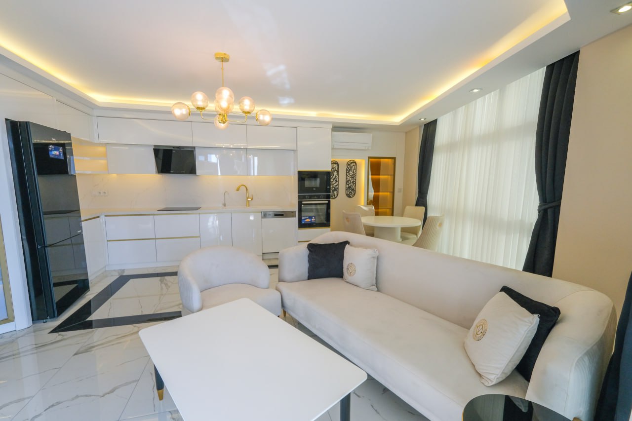 Апартаменты в Алании, Турция, 90 м² - фото 1