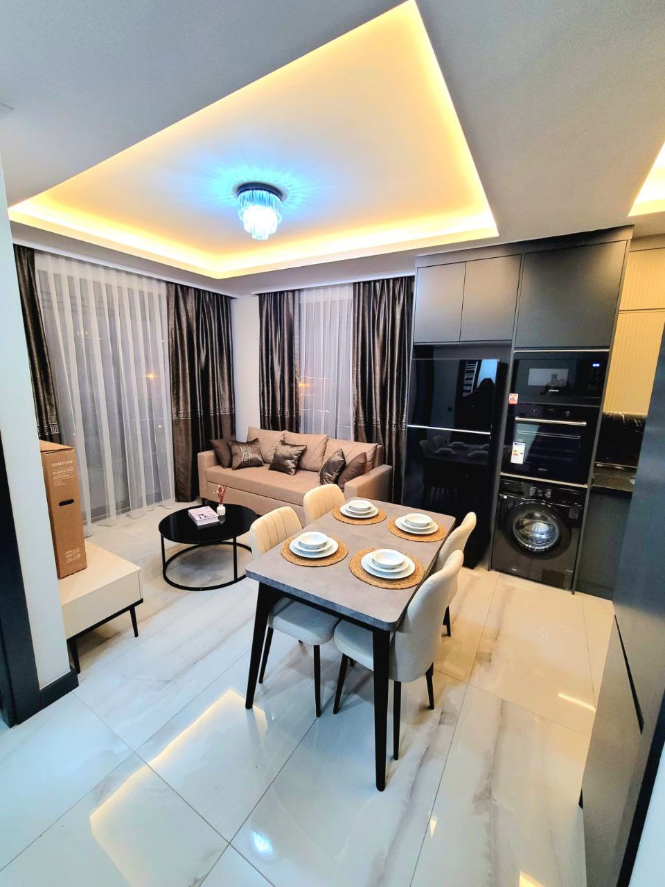 Апартаменты в Алании, Турция, 55 м² - фото 1