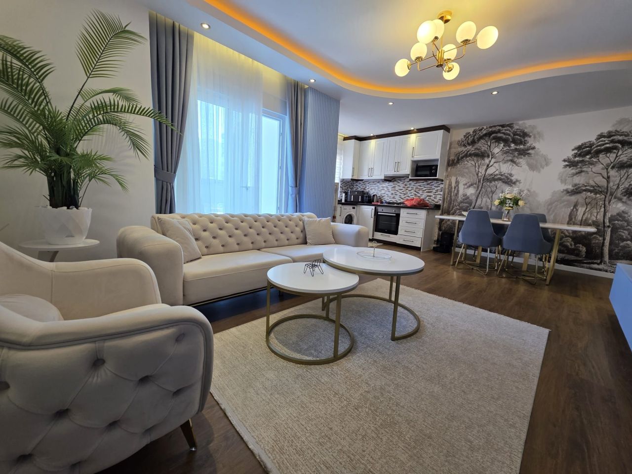 Апартаменты в Алании, Турция, 90 м² - фото 1