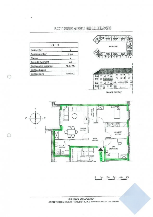 Квартира в Люксембурге, Люксембург, 77 м² - фото 3