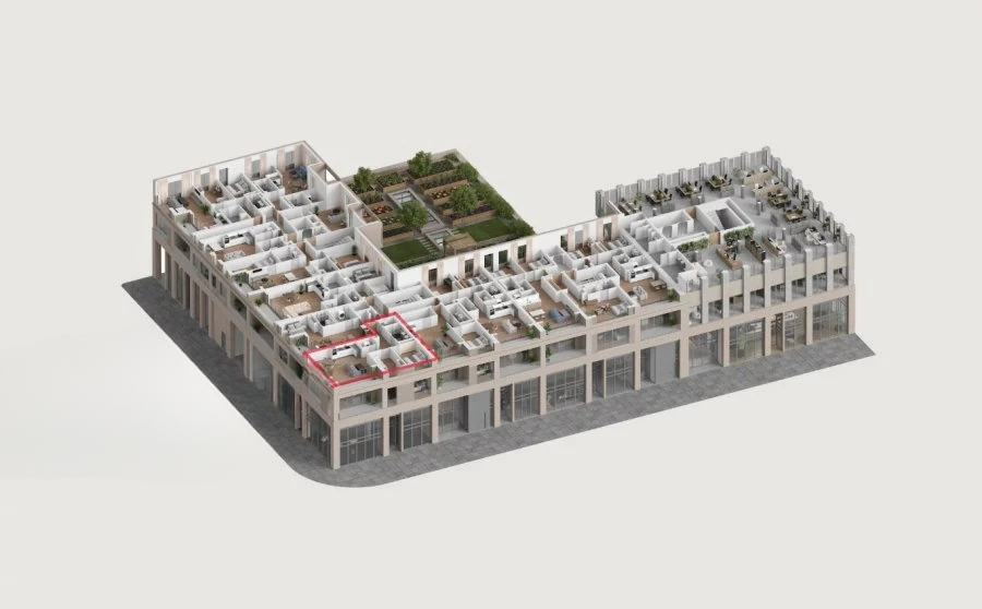Квартира в Люксембурге, Люксембург, 82 м² - фото 3