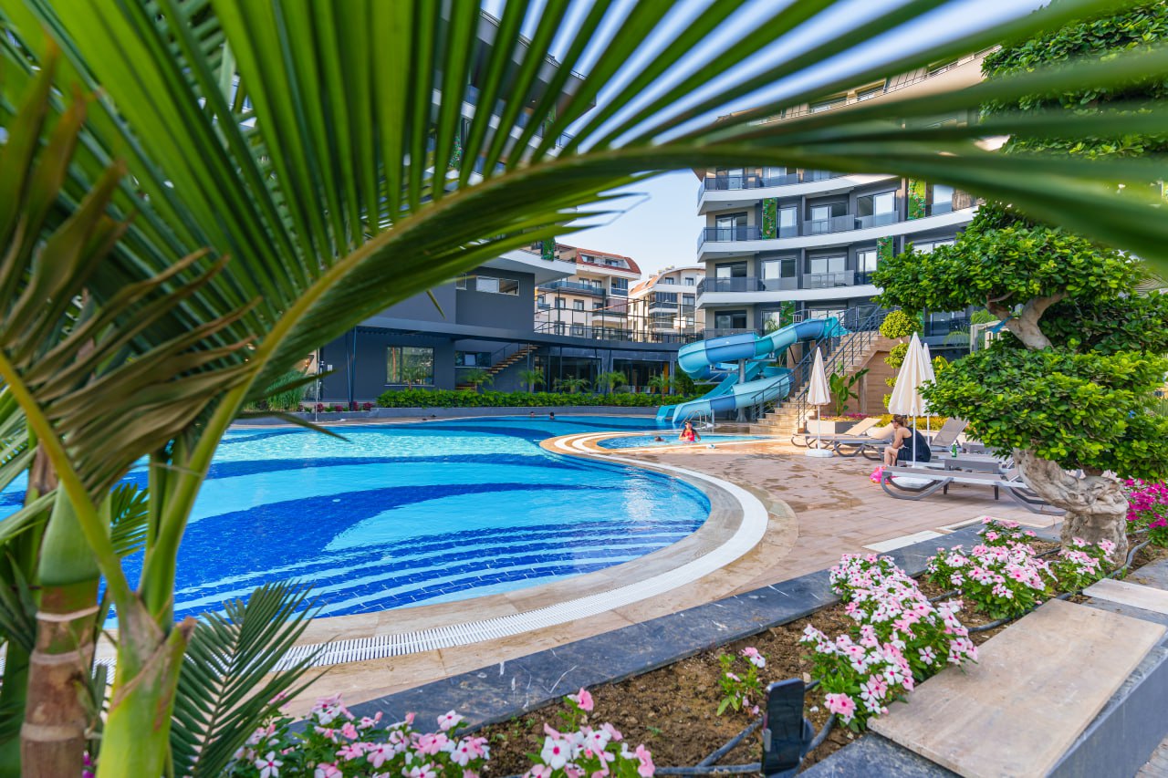 Апартаменты в Алании, Турция, 55 м² - фото 13