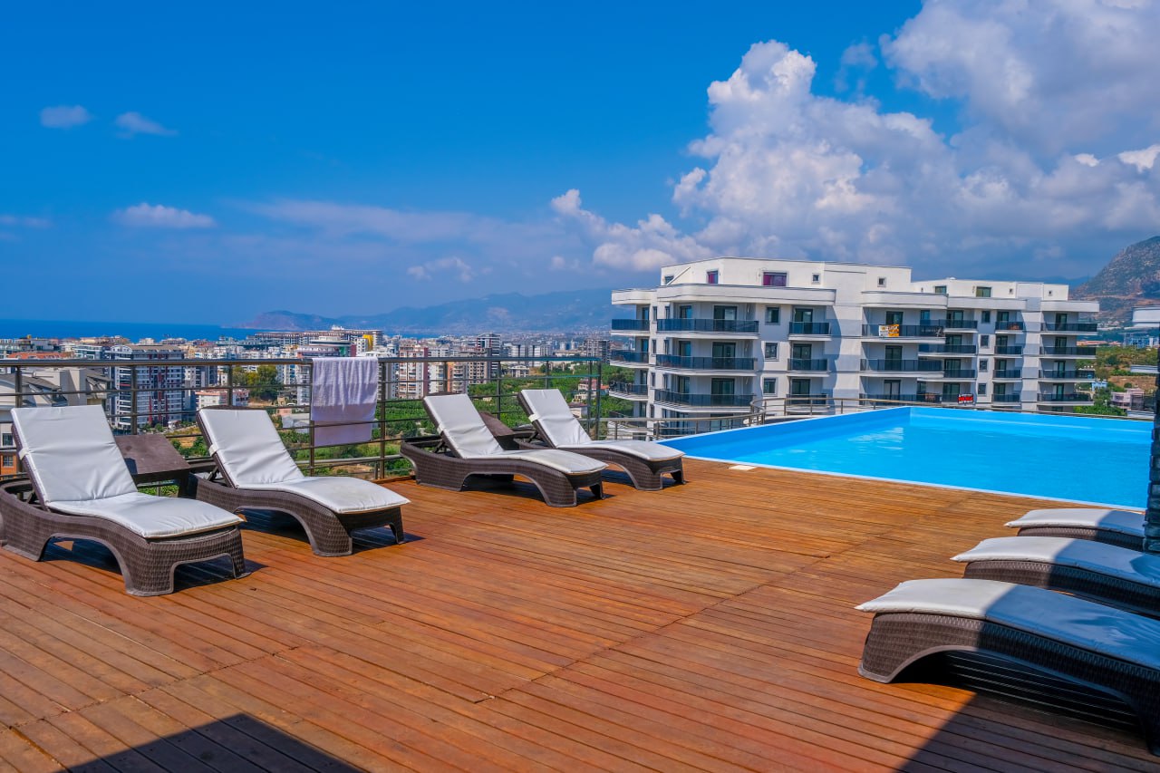 Апартаменты в Алании, Турция, 90 м² - фото 14