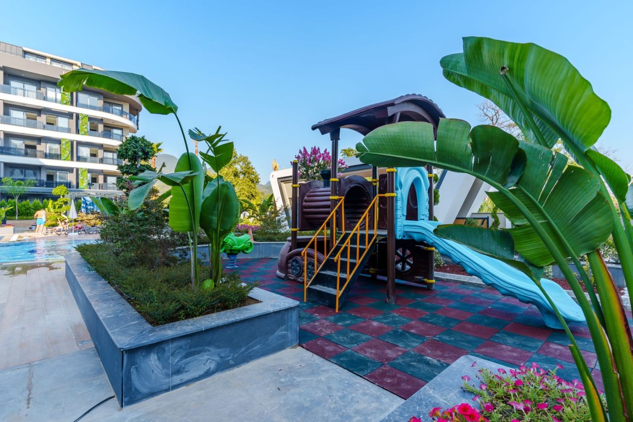Апартаменты в Алании, Турция, 55 м² - фото 14