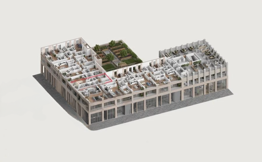 Квартира в Люксембурге, Люксембург, 88 м² - фото 4