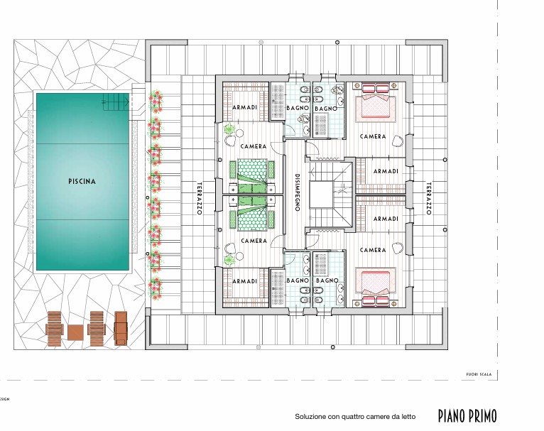 Вилла в Форте деи Марми, Италия, 476 м² - фото 4