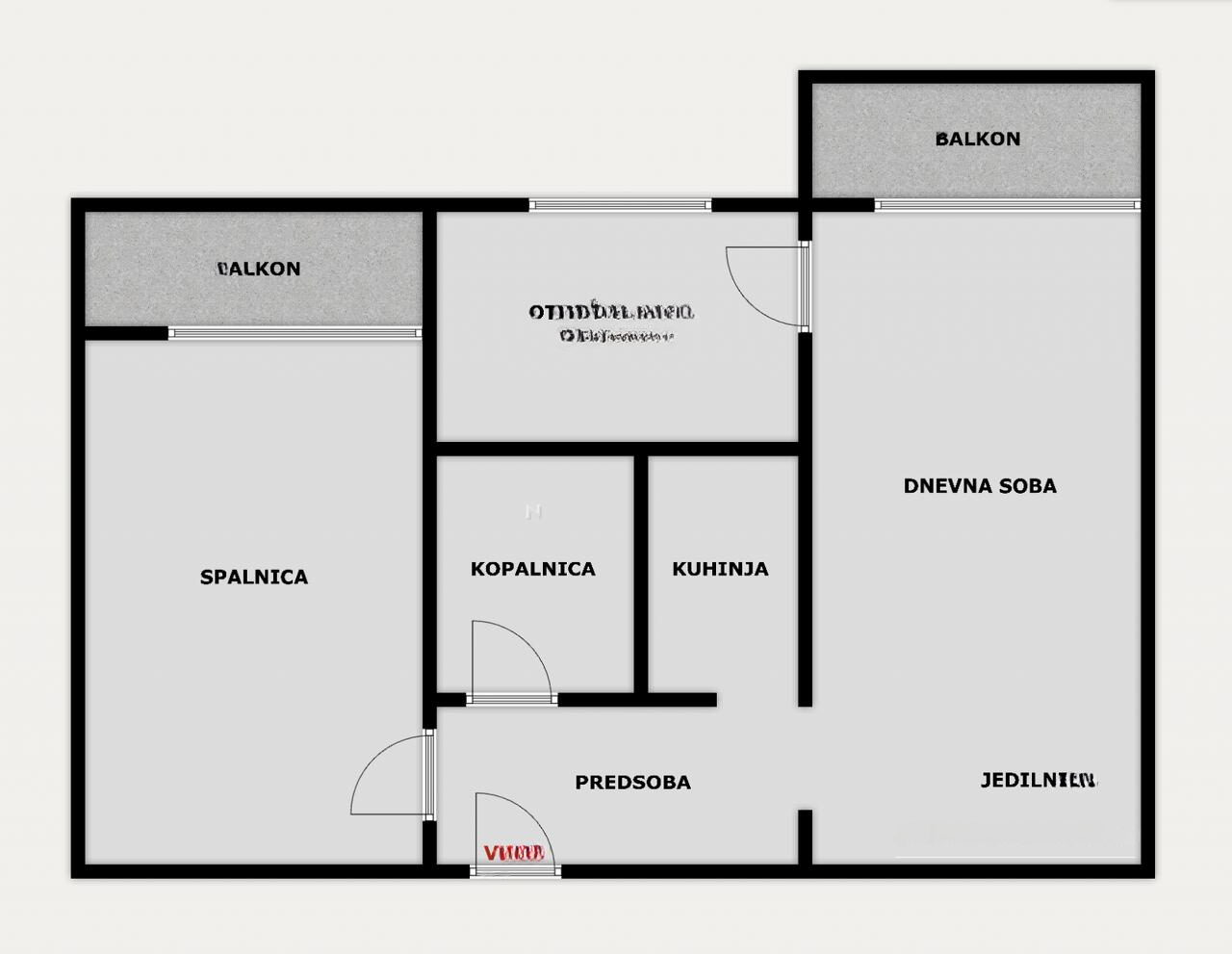 Квартира в Любляне, Словения, 75 м² - фото 17