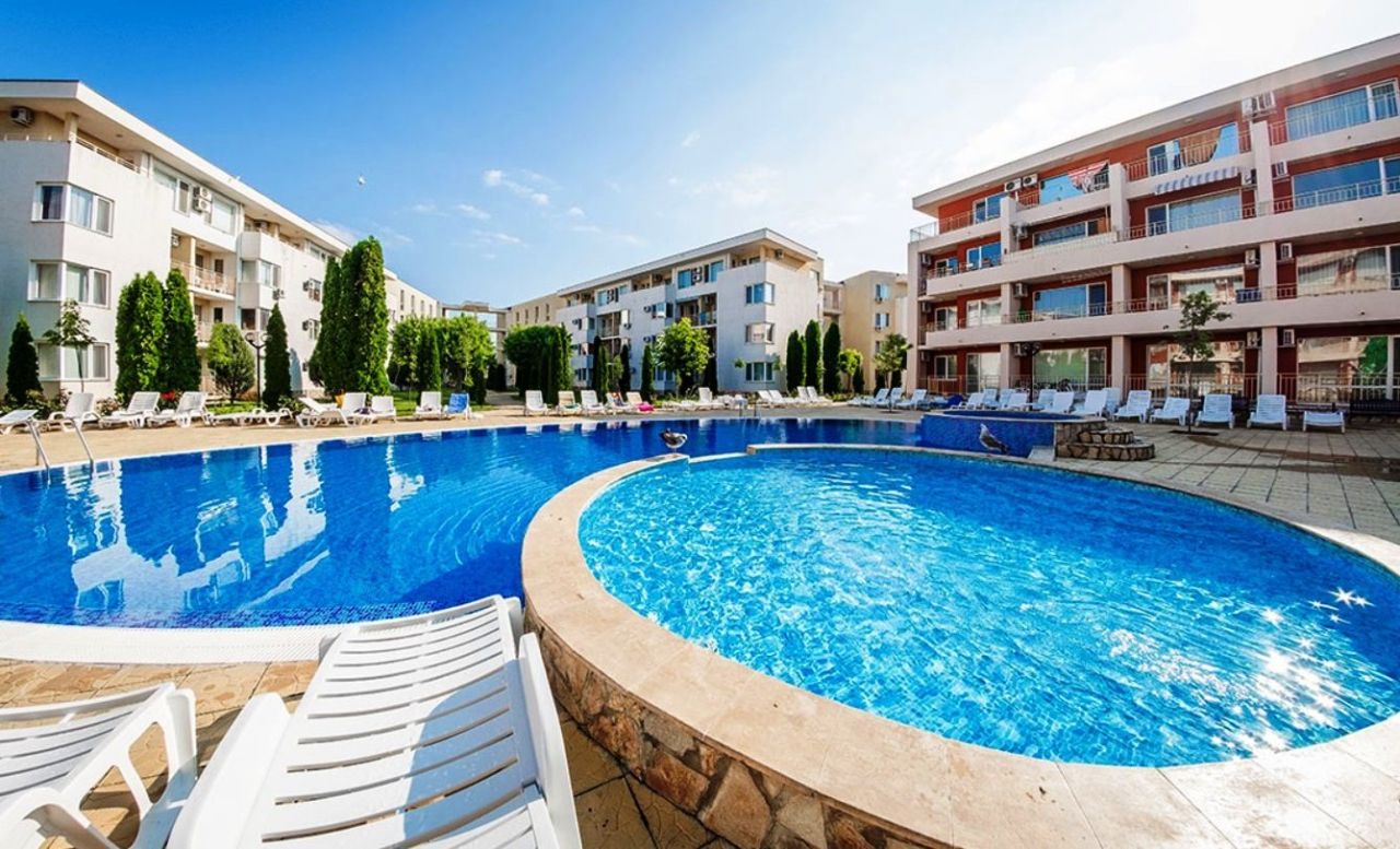 Квартира на Солнечном берегу, Болгария, 56 м² - фото 13