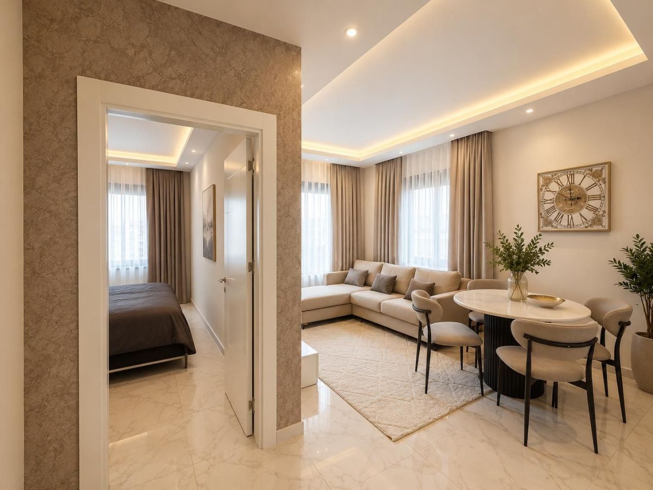 Квартира в Алании, Турция, 55 м² - фото 7