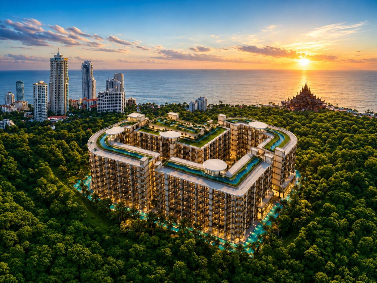 Квартира в Паттайе, Таиланд, 26 м² - фото 2